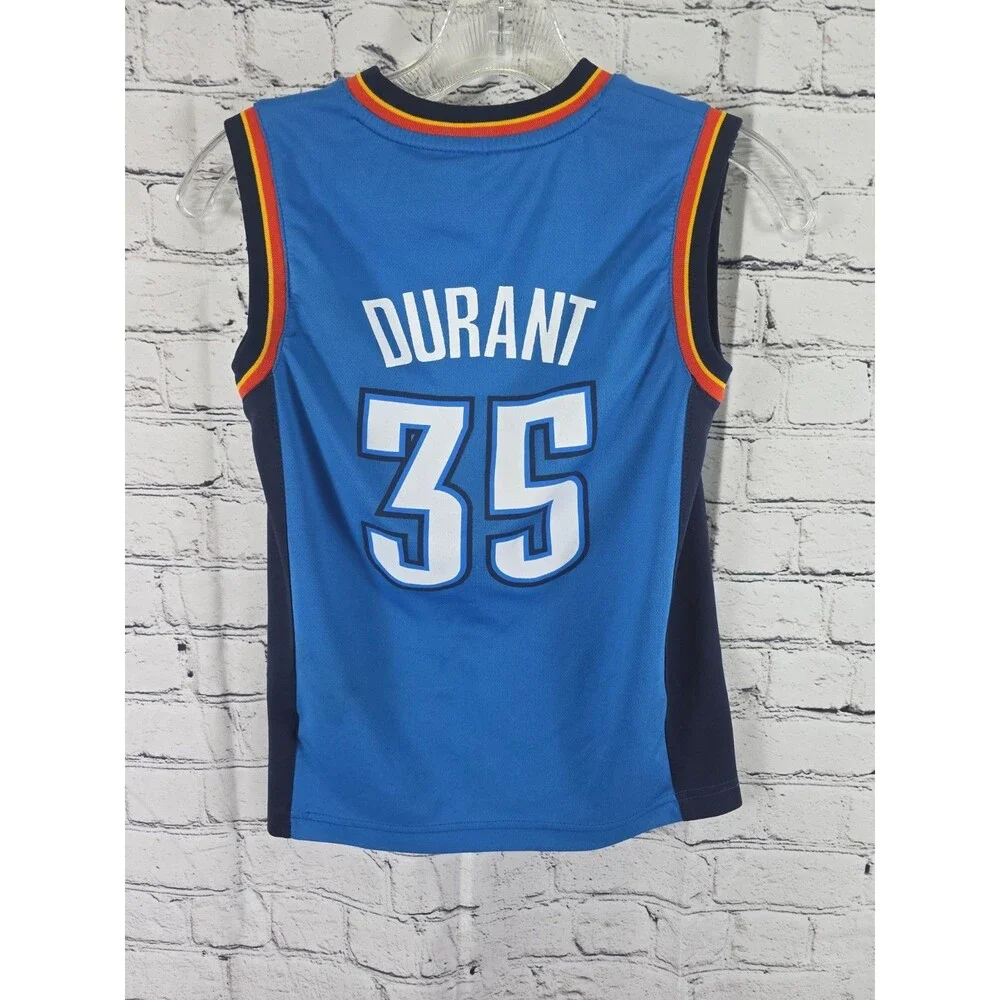 Adidas NBA Youth Sz Small Kevin Durant #35 Oklahoma City Thunder Jersey